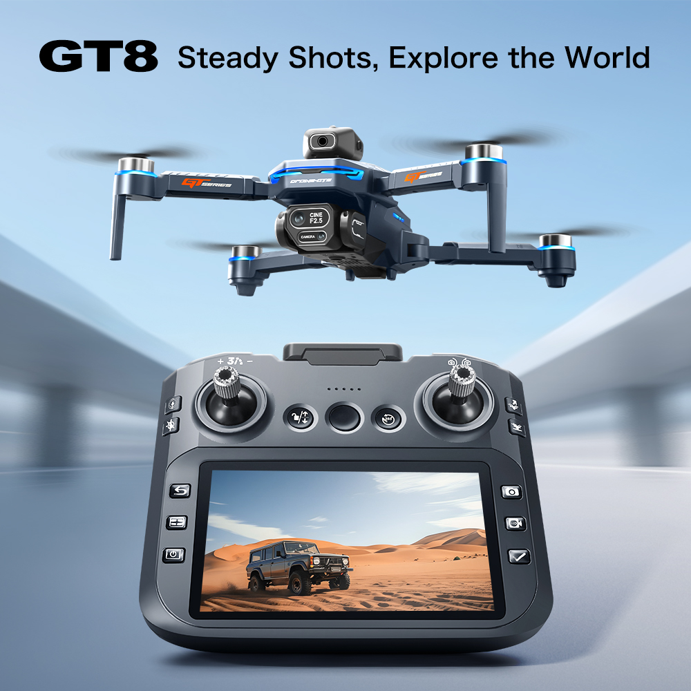 GT8 Obstacle Avoidance Aerial  - Drone Controller Screen avis et prix