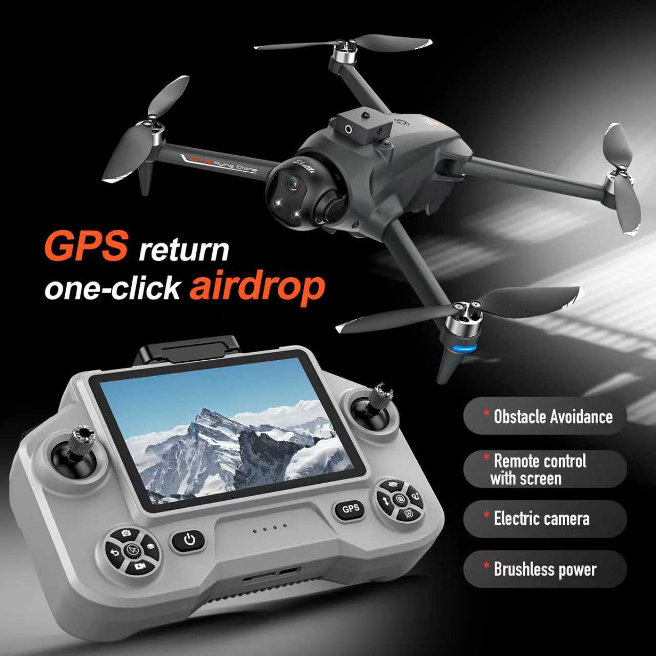 YL059 FPV GPS Quadcopter Drone - Drone Beacon Light avis et prix