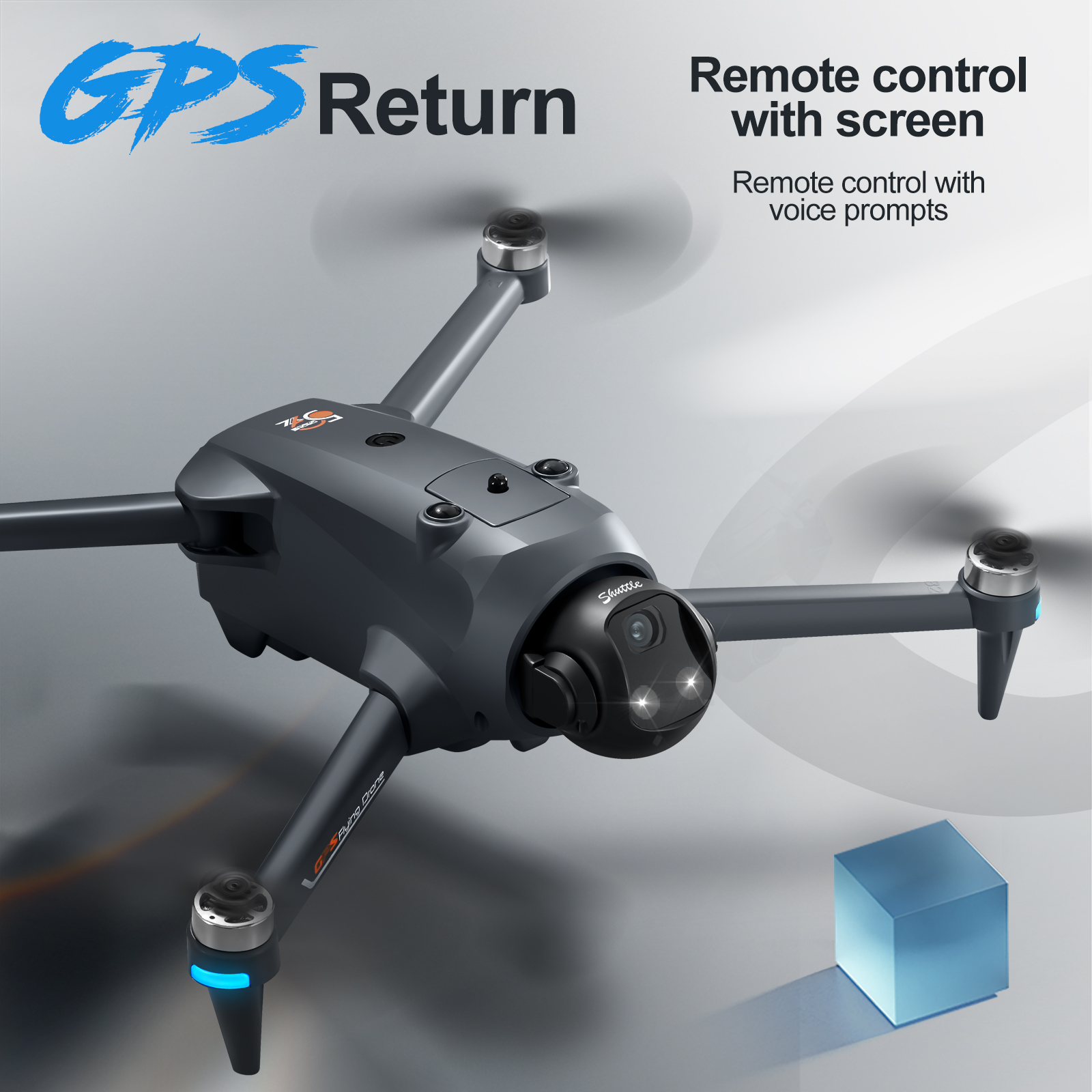 YL059 FPV GPS Quadcopter Drone - Drone Beacon Light avis et prix