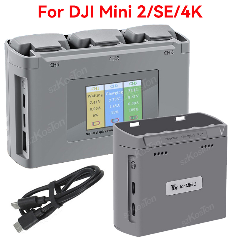For DJI Mavic Mini 2/SE Mini 4 - Drone Charging Hub avis et prix