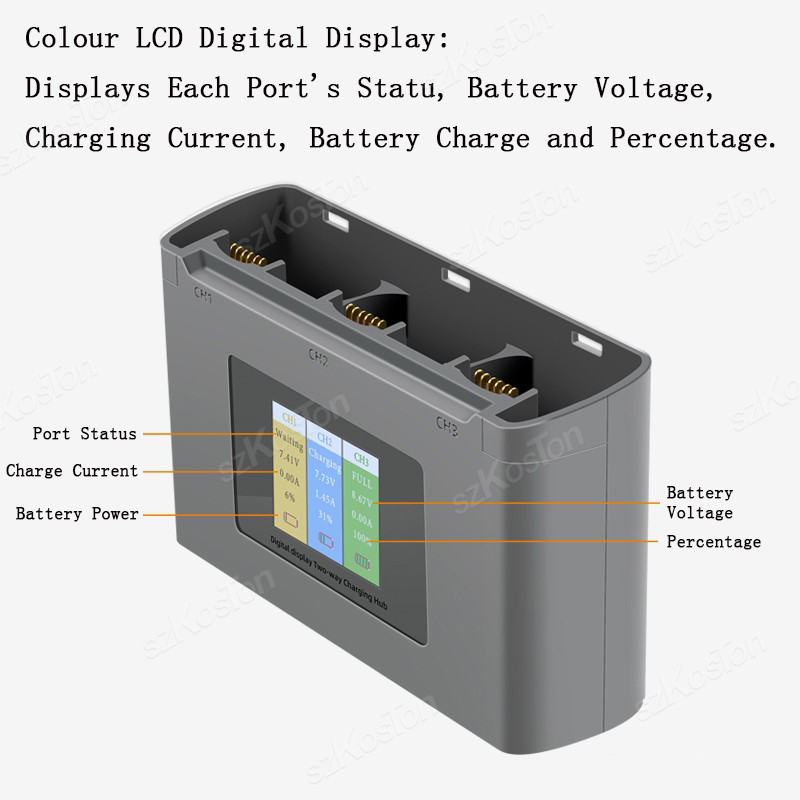 For DJI Mavic Mini 2/SE Mini 4 - Drone Charging Hub avis et prix