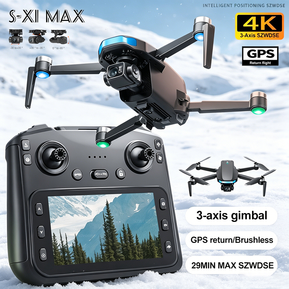 New S-X1 MAX Drone GPS 8K Prof - Drone Power Bank avis et prix