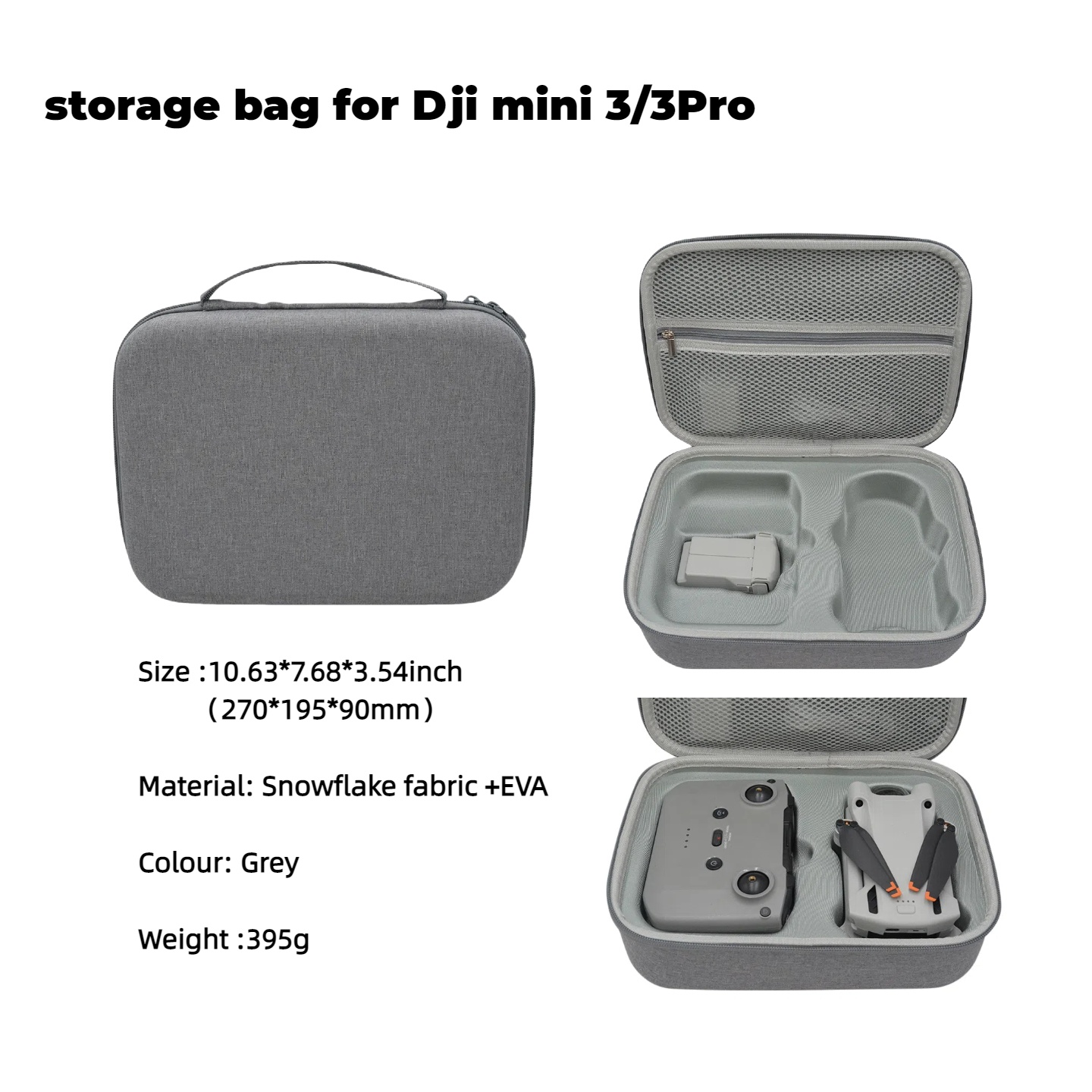 Hard EVA Drone Bag For DJI Min - Drone Joystick Cover avis et prix