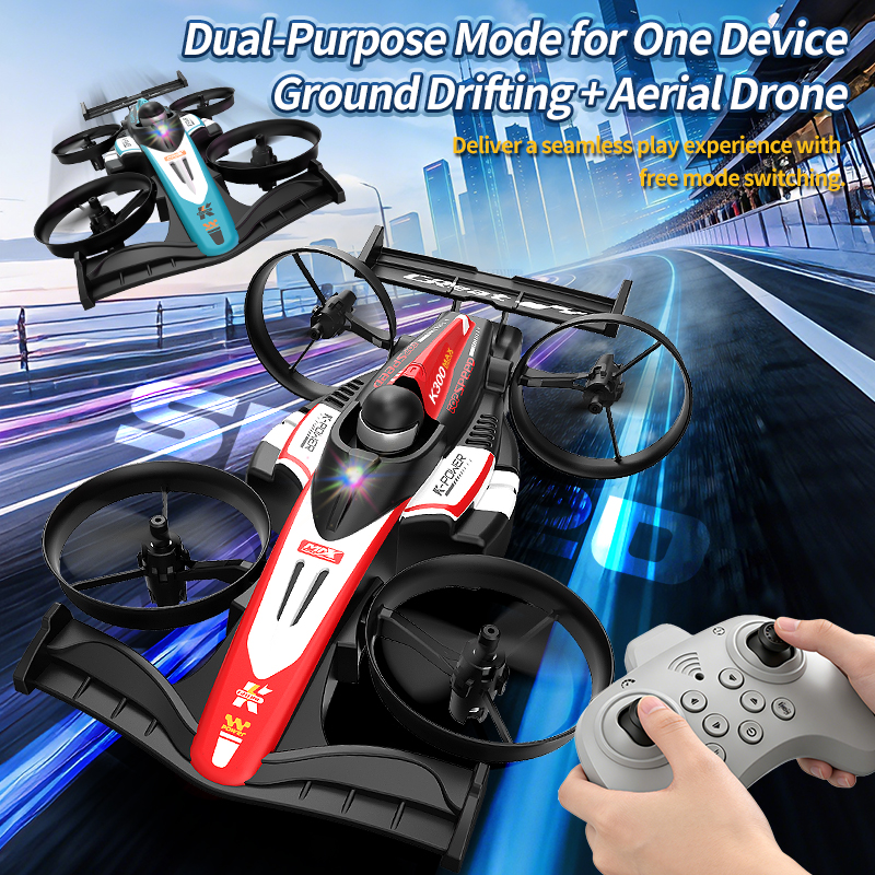 Mini RC Flying Car Transformab - Drone Beacon Light avis et prix