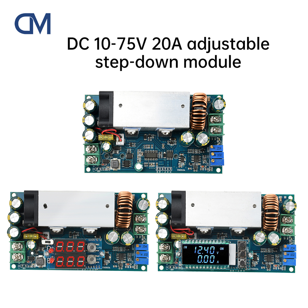 DC 10-75V 20A Adjustable Buck  - Drone Solar Charger avis et prix