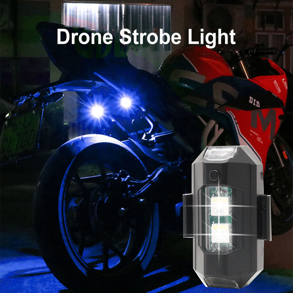 Motorcycle LED RGB Warning Lig - Drone Strobe Light avis et prix