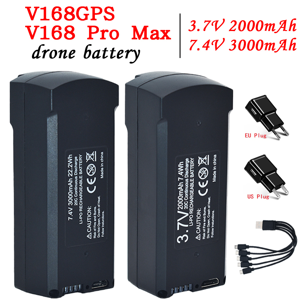 GPS V198 7.4V 3000mAh Battery  - Drone Power Bank avis et prix