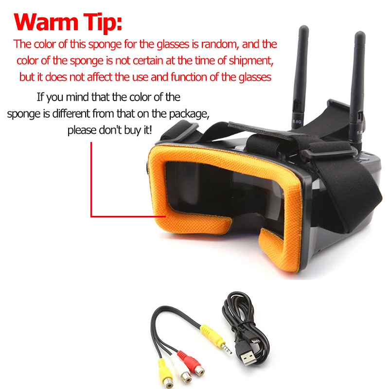 VR009 FPV Video Goggles 3Inch  - Drone Controller Screen avis et prix