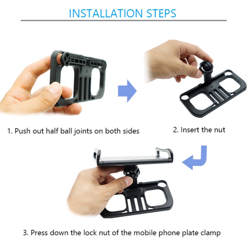 Tablet Holder Clip Adjustable  - Drone Tablet Mount avis et prix